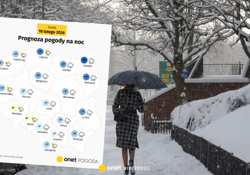 Dziś zmiana pogody stanie się faktem. Przez Polskę przejdzie śnieżny front