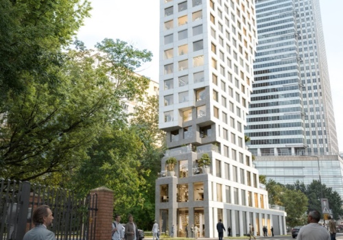 Najwęższy wieżowiec Warszawy z pozwoleniem na budowę