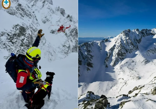 Cudowne ocalenie w Tatrach. Turystka spadła z 300 metrów
