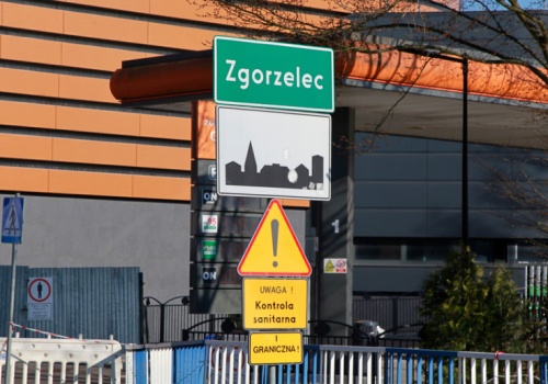 Ogromny korek przed polsko-niemieckim przejściem granicznym