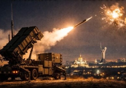 Patriot niszczy „Cyrkony” nad Kijowem. Nagranie obiegło sieć!