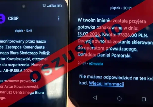 Nowy typ oszustwa – przestępcy podszywają się pod policjantów CBŚP