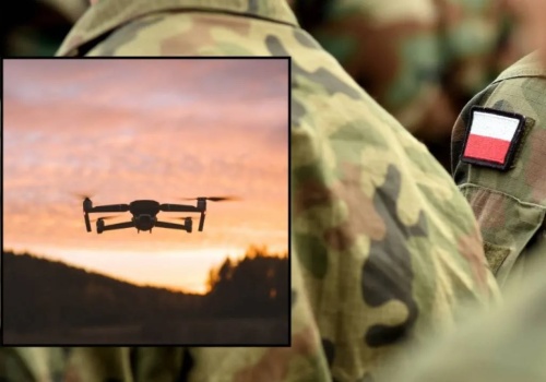 Kolejny dron spadł na jednostkę wojskową. Żandarmeria Wojskowa bada sprawę