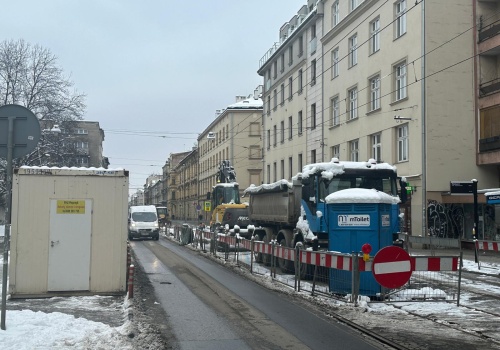 Znamy termin zakończenia awaryjnego remontu na ul. Starowiślnej (Galeria)