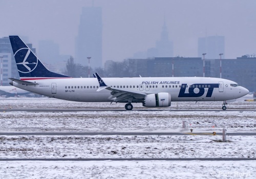 LOT. SP-LYH dotarł do Warszawy. Flota 737 MAX urosła do 25 szt. (zdjęcia)