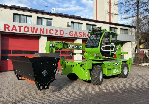 Nowa ładowarka teleskopowa dla JRG 2 Kraków