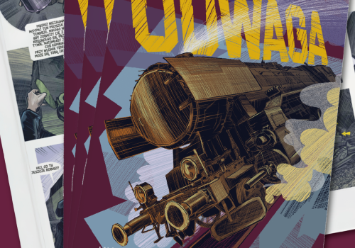 „Odwaga”: Komiks o bohaterach z Karsznic przybliża historię wojennego sabotażu na kolei