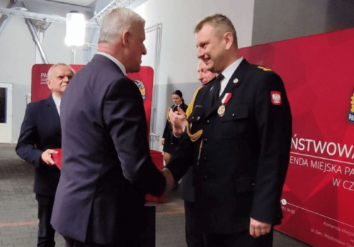 Po 30 latach służby st. bryg. Marek Radosz żegna się z PSP w Częstochowie