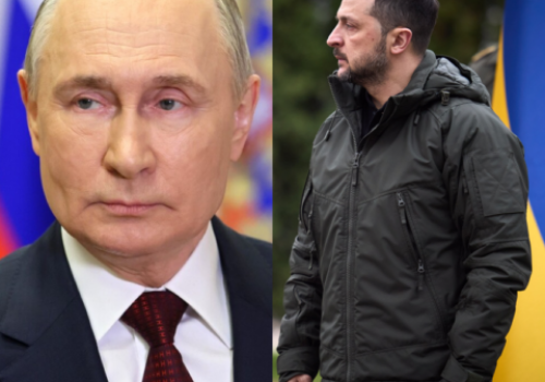 Zełenski polecił zorganizowanie spotkania z Putinem