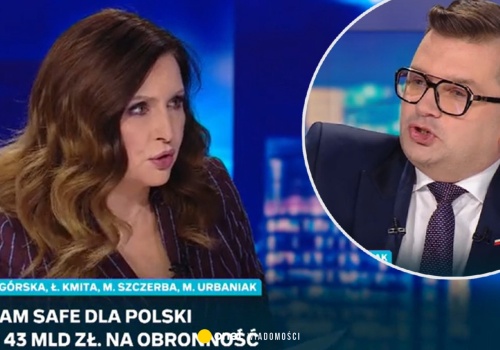 Spięcie w programie na żywo. Prowadząca nagle zwróciła się widzów