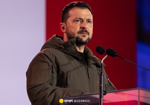 Twarde stanowisko Wołodymyra Zełenskiego w sprawie Donbasu. Zażądał spotkania z Władimirem Putinem. Podsumowanie nocy