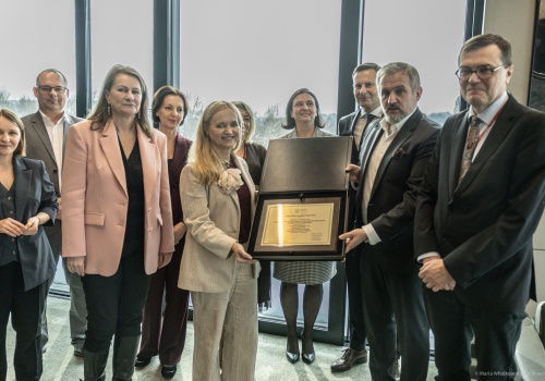 Minister zdrowia w Szpitalu Uniwersyteckim. Duże wyróżnienie