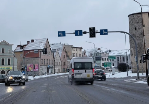 Nie działa sygnalizacja w centrum miasta. Tworzą się korki