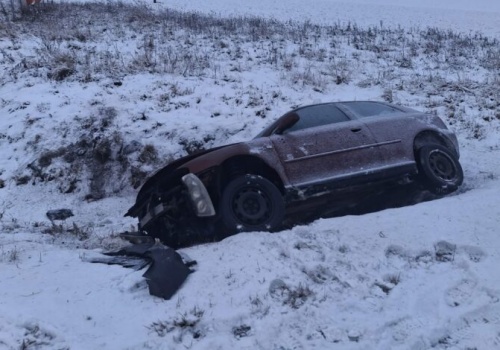 Kolizja na drodze serwisowej przy trasie S8