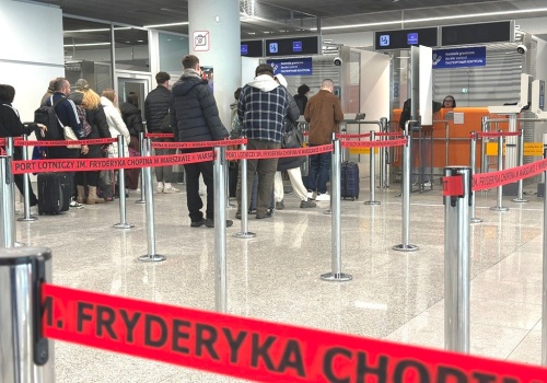 Okęcie: Szlaban na granicy dla sześciu cudzoziemców