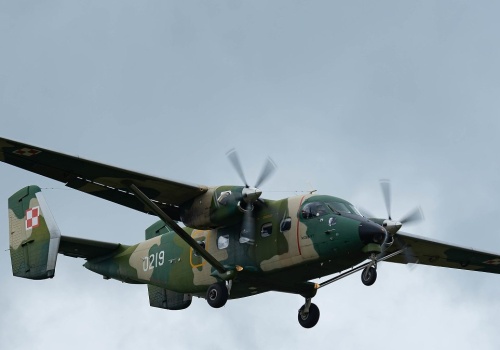 Samolot z Polski pojawił się na Ukrainie. Gromi całe roje dronów