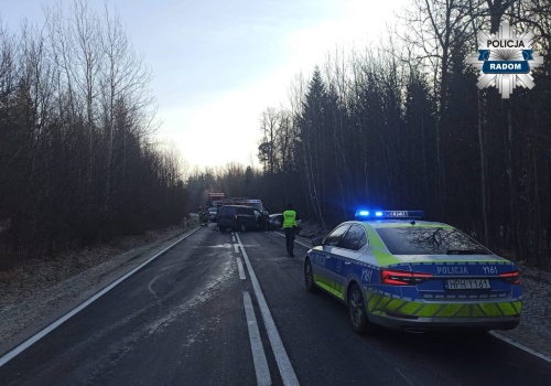 Wypadek pod Pionkami. Dwie osoby nie żyją