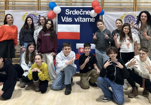 Słowaccy uczniowie z wizytą w Kuleszach Kościelnych