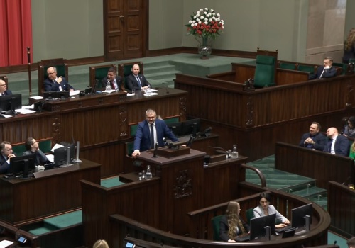 Buńczuczne wystąpienie Żurka w Sejmie ws. KRS