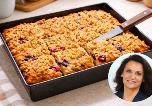 Bez wyrabiania i czekania. Śniadaniowa drożdżówka wg Małgorzaty Pieczyńskiej