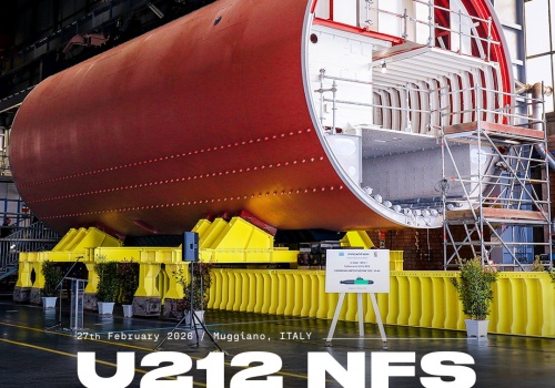 Włochy: Stępka pierwszego okrętu podwodnego U212 NFS położona