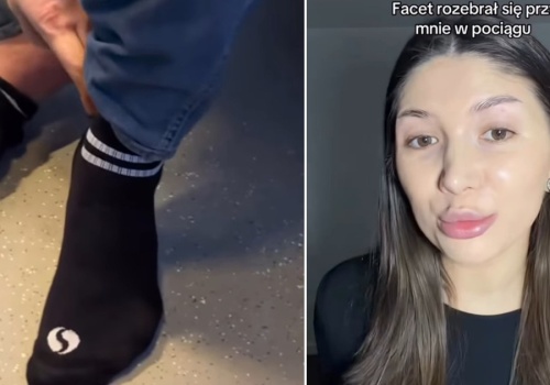 Koszmarny incydent w pociągu do Warszawy, wszystko nagrała. 