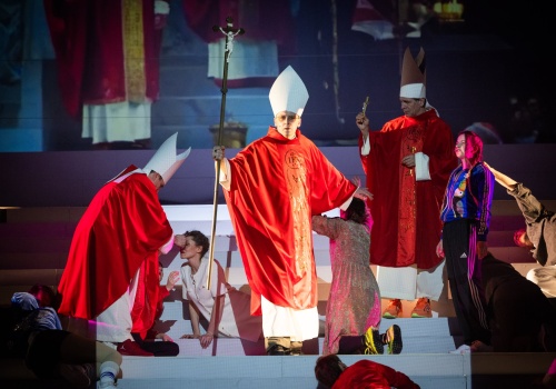 Tak wyglądały ostatnie przygotowania i próba generalna przed premierą „Wyzwolenia”