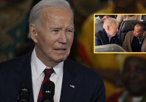 Paraliż na lotnisku w Waszyngtonie. Nagle pasażerowie wypatrzyli Joe Bidena