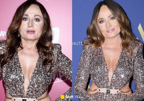 Modowy recykling Justyny Dobrosz-Oracz. Ta sama suknia, dwie imprezy