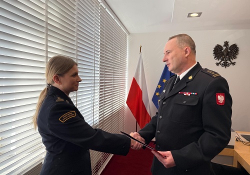 Zmiana w opatowskiej straży pożarnej. Komendant wojewódzki powołał Barbarę Majdak