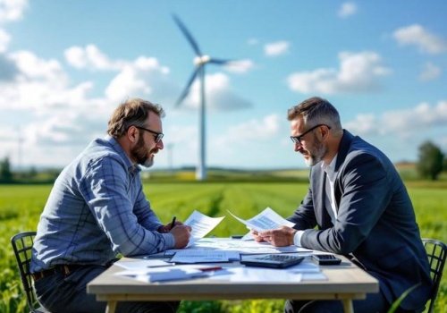 Farmy wiatrowe i fotowoltaika - co powinien wiedzieć właściciel gruntu przed podpisaniem umowy OZE?