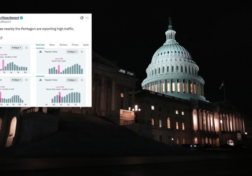 Zwiastowała nie tylko atak USA na Iran. Czym jest teoria Pentagon Pizza Index?