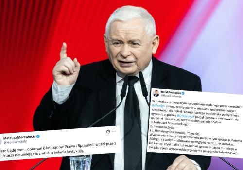 Prezes zapowiedział ukaranie członków PiS, którzy pomimo zakazu dalej publicznie się kłócą