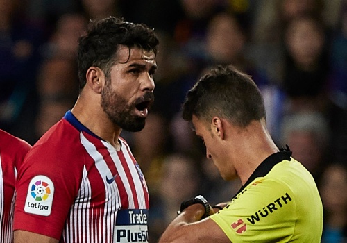 Diego Costa nie wytrzymał. Tak nazwał sędziego