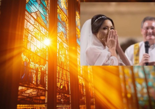 Zaplanował wszystko. Panna młoda nie kryła łez. 