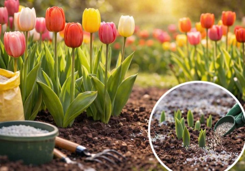 Ostatni moment na ten kluczowy zabieg. Tulipany kwitną 2x obficiej