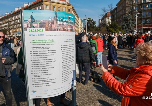 36 grup i 30 tras - Szczecin świętuje Dzień Przewodnika Turystycznego