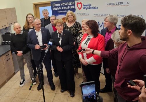 Marek Cebula w natarciu. Teraz ramię w ramię z posłanką Elżbieta Polak