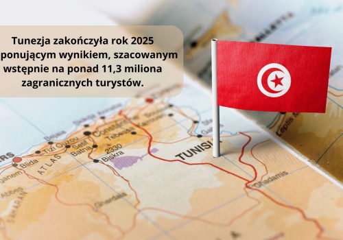 Tunezja – ponad 11 milionów odwiedzających w 2025 roku