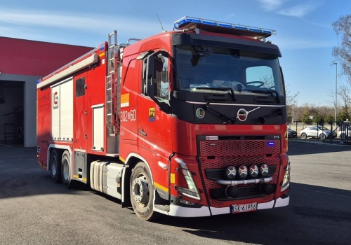 Nowy chemik katowickiej straży pożarnej