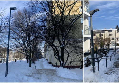 Jaśniej w Gdyni. Nowe lampy poprawiają bezpieczeństwo na Wzgórzu św. Maksymiliana