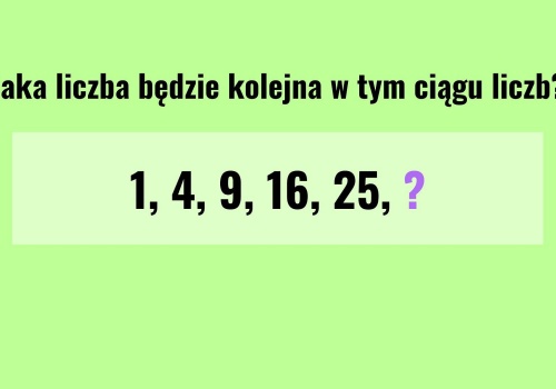 Jedna reguła i wszystko staje się jasne, ale najpierw trzeba ją zauważyć. Znajdziesz schemat?