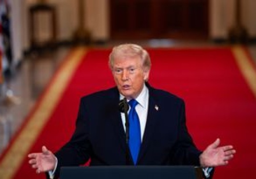 Trump na chwilę przed uderzeniem w Iran. Nagle się pożegnał