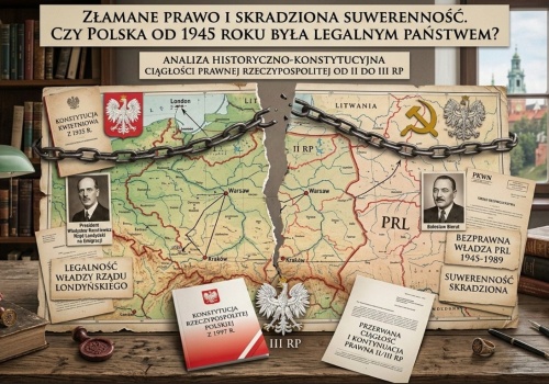 Złamane prawo i skradziona suwerenność. Czy Polska od 1945 roku była legalnym państwem?