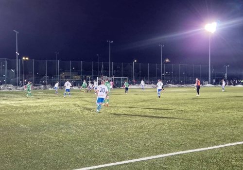 Śnieg storpedował puchar, ale Gryf i tak postrzelał. Pewne 5:0 w starciu z Jantarem