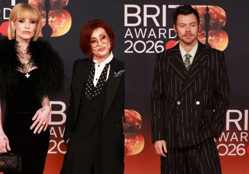 Gwiazdy na BRIT Awards 2026. Harry Styles w klasyce, ale spójrzcie na Kelly Osbourne. Zaszalała z piórami