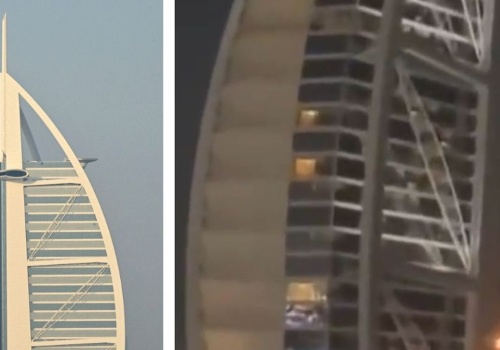 Słynny hotel stanął w płomieniach. Jest oświadczenie władz Dubaju