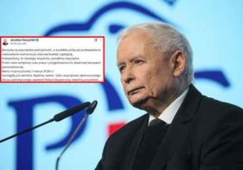 Kaczyński zapowiada 