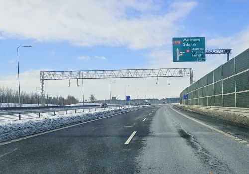 Rozbudowa sieci CANARD. Odcinkowy pomiar prędkości pod Olsztynem krótszy niż zapowiadano?