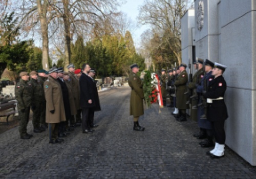 Szef MON: Żołnierze Wyklęci nieśli Polskę ku wolności i suwerenności